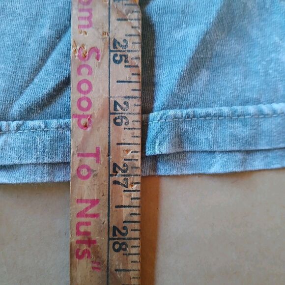 Pink Floyd The Dark Side of the Moon Gray T Shirt Womens S/M 100% Cotton Boho - Picture 7 of 7